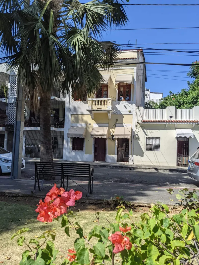 Colonial townhouse exterior — Penthouse Pallazzo (01)