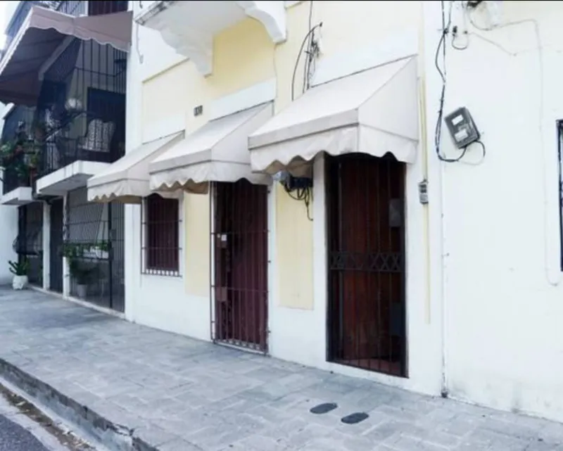 Colonial townhouse exterior — Penthouse Pallazzo (02)