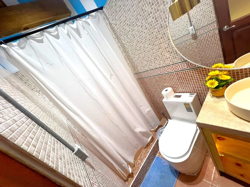 Suite 1 bathroom — Penthouse Pallazzo (02)